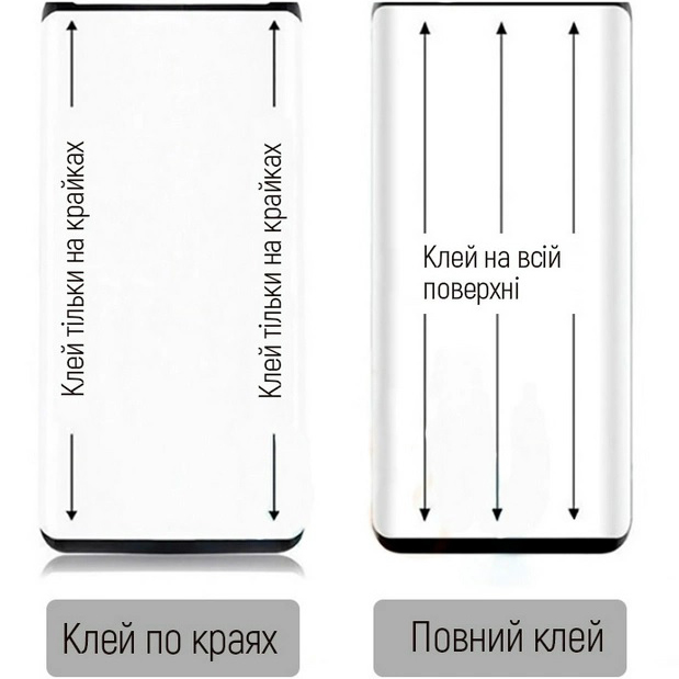 Защитное стекло COLORWAY 9H FC Glue для Oppo A17 Black (CW-GSFGOA17-BK) Тип стекло