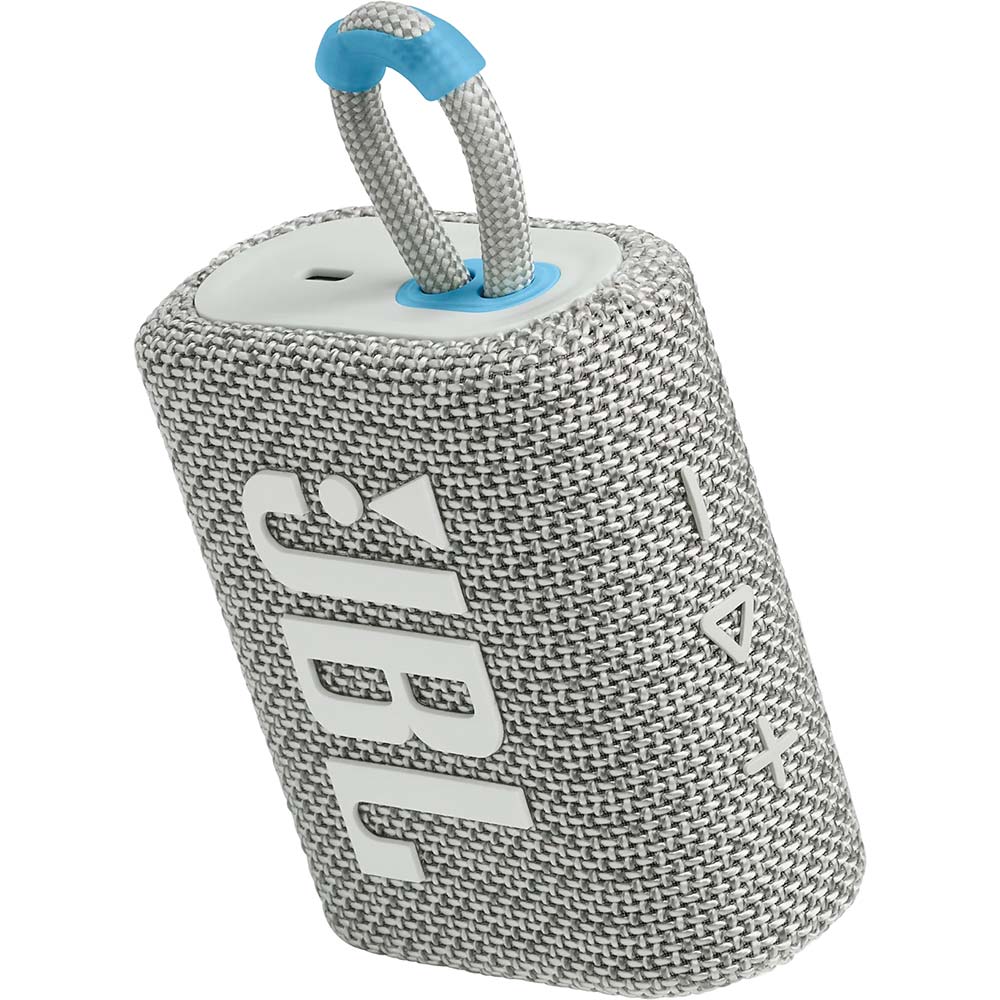 Портативна акустика JBL GO 3 Eco White (JBLGO3ECOWHT) Потужність 4.2