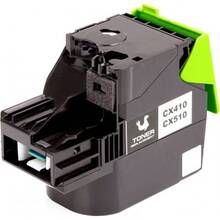 Картридж POWERPLANT Lexmark CX310/CX410/CX510 CY с чипом (PP-TFL274C)