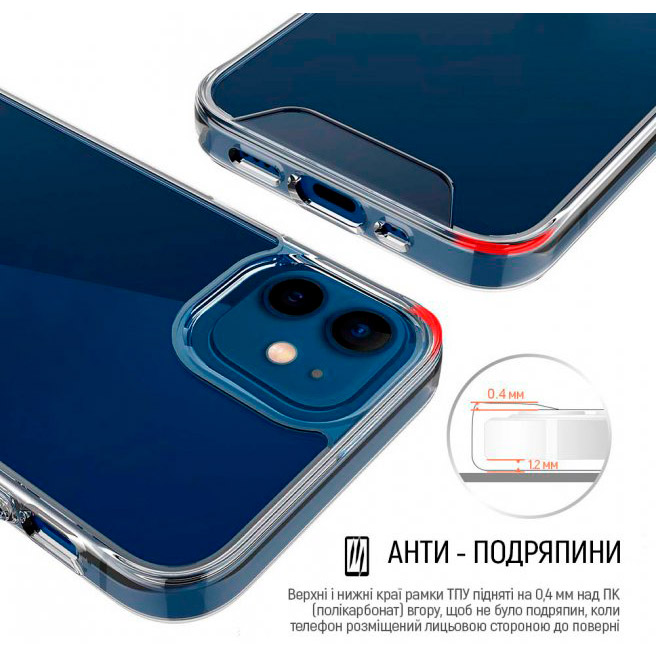 Чехол smart COLORWAY Space Series для Samsung Galaxy S23+ Transparent (CW-CSSSG916) Тип чехол-накладка
