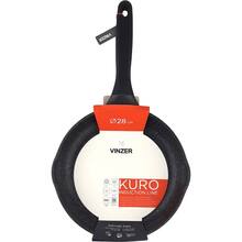 Сковорода VINZER Kuro Induction Line 28 см Black (50422)