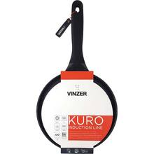 Сковорода для млинців VINZER Kuro Induction Line 24 см Black (50423)