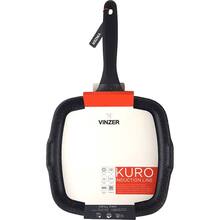 Сковорода-гриль VINZER Kuro Induction Line 28x28 см Black (50424)