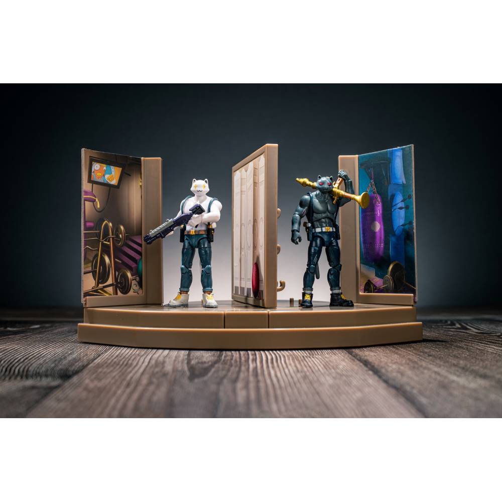 Фото 17 Набір фігурок FORTNITE Jazwares Fortnite 2 Figure Pack Agent's Room Meowcles (FNT0647)