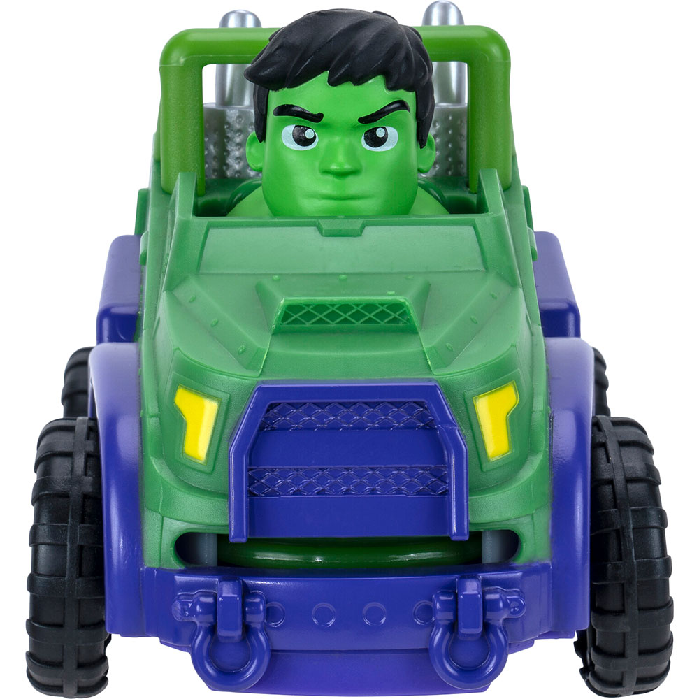 Машинка SPIDEY Little Vehicle Hulk W1 (SNF0012) Машинка SPIDEY Little Vehicle Hulk W1 (SNF0012) Материал пластик