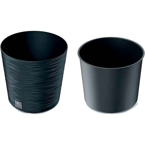 Горшок для растений Prosperplast Furu Round 7.5/9 л Blue (5905197457147) Размеры 24.7 x 25