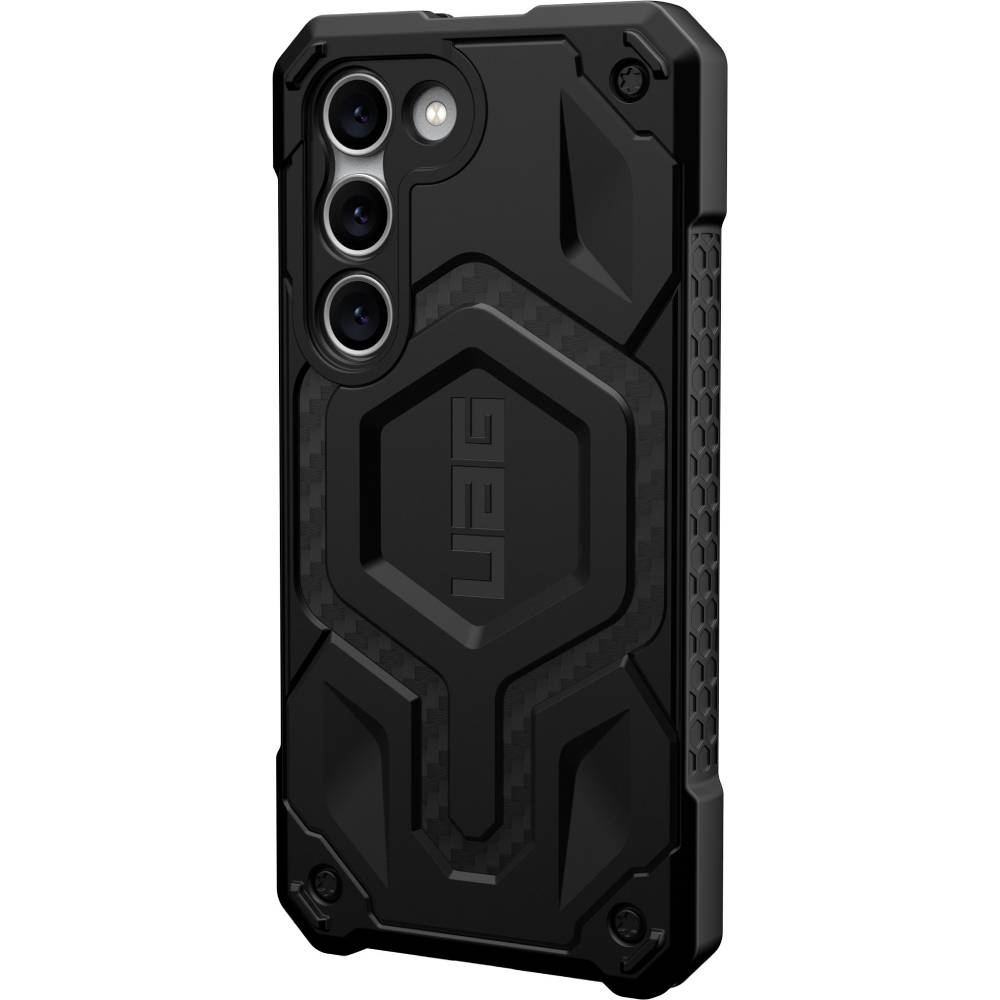 Чохол UAG Monarch Pro для Samsung Galaxy S23 Ultra Carbon Fiber (214140114242) Матеріал полікарбонат