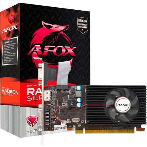 Відеокарта AFOX Radeon R5 220 1GB 64Bit 650/1333MHz (AFR5220-1024D3L5-V2) Об'єм вбудованої пам'яті, Гб 1