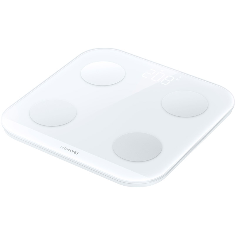 Весы напольные HUAWEI Scale 3 Frosty White Bluetooth Edition Назначение диагностические (SMART)