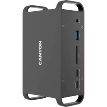 Док-станція CANYON HDS-95ST USB-C 14-в-1 Black (CNS-HDS95ST)