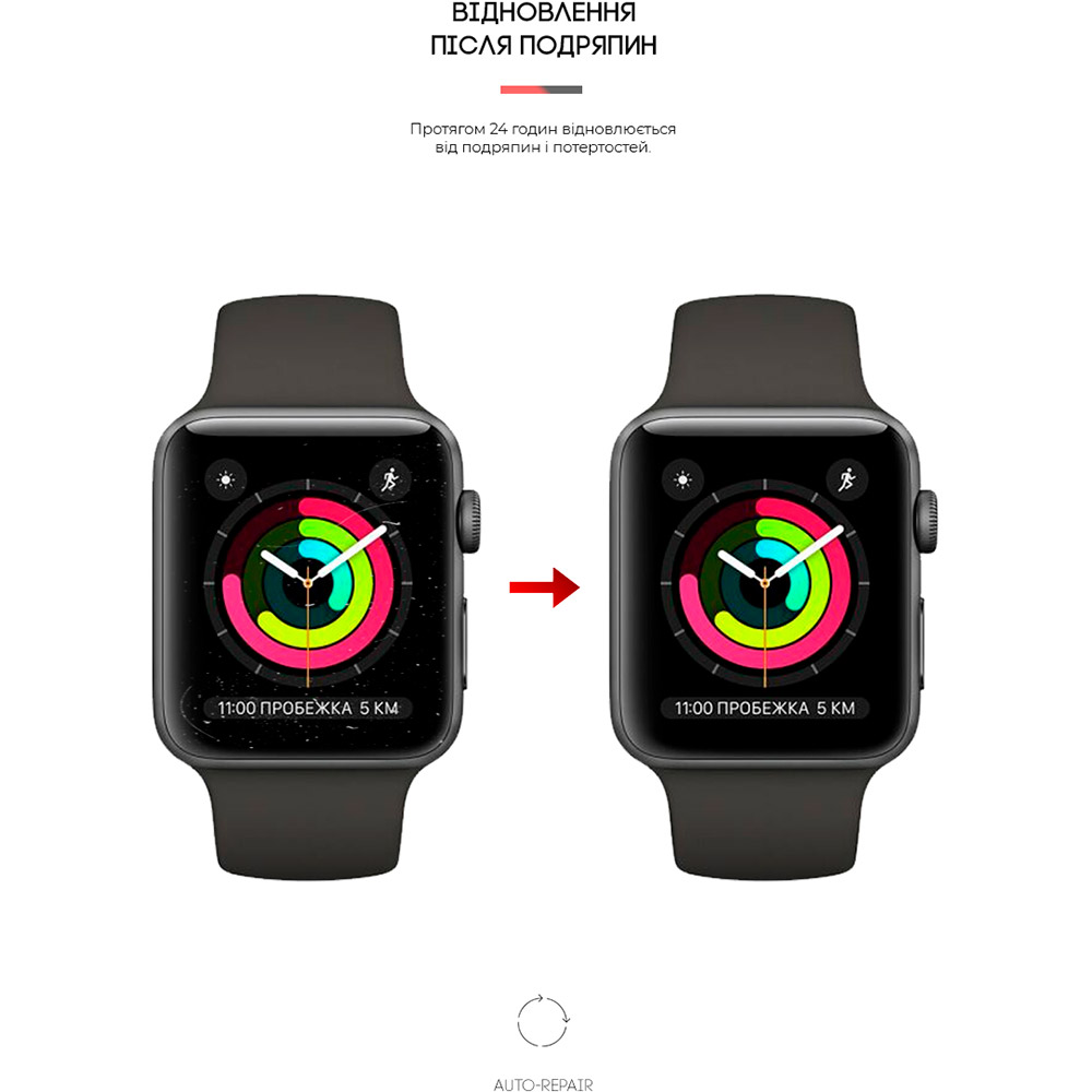 Защитная пленка ARMORSTANDART Matte для Apple Watch 1/2/3 38mm 6 шт (ARM66096) Совместимость Apple Watch, Apple Watch 2, Apple Watch 3