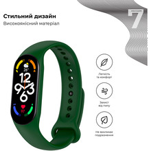 Ремешок ARMORSTANDART для Xiaomi Mi Band 7/6/5 Forest Green (ARM64863)