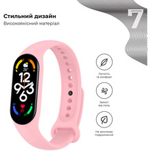 Ремінець ARMORSTANDART New Style для Xiaomi Mi Band 7/6/5 Girly Pink (ARM61904)