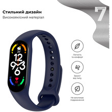 Ремінець ARMORSTANDART New Style для Xiaomi Mi Band 7/6/5 Midnight Blue (ARM61890)