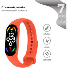 Ремешок ARMORSTANDART New Style для Xiaomi Mi Band 7/6/5 Orange (ARM61896)