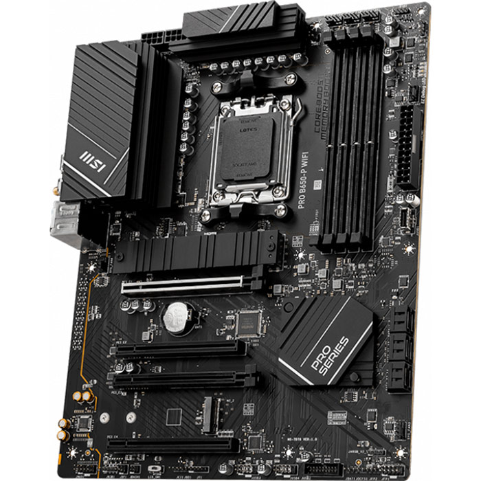Материнская плата MSI PRO B650-P WIFI (911-7D78-001) Частота работы памяти 6400, 6200, 6000, 5800, 5600, 5400, 5200, 5000, 4800