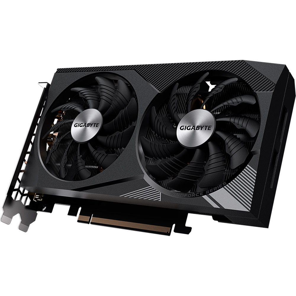 Видеокарта GIGABYTE GeForce RTX 3060 12GB GDDR6 WINDFORCE OC (GV-N3060WF2OC-12GD) Объем встроенной памяти, Гб 12
