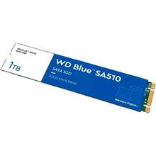 SSD накопитель Western Digital Blue SA510 1TB M.2 SATAIII TLC 3D (WDS100T3B0B)