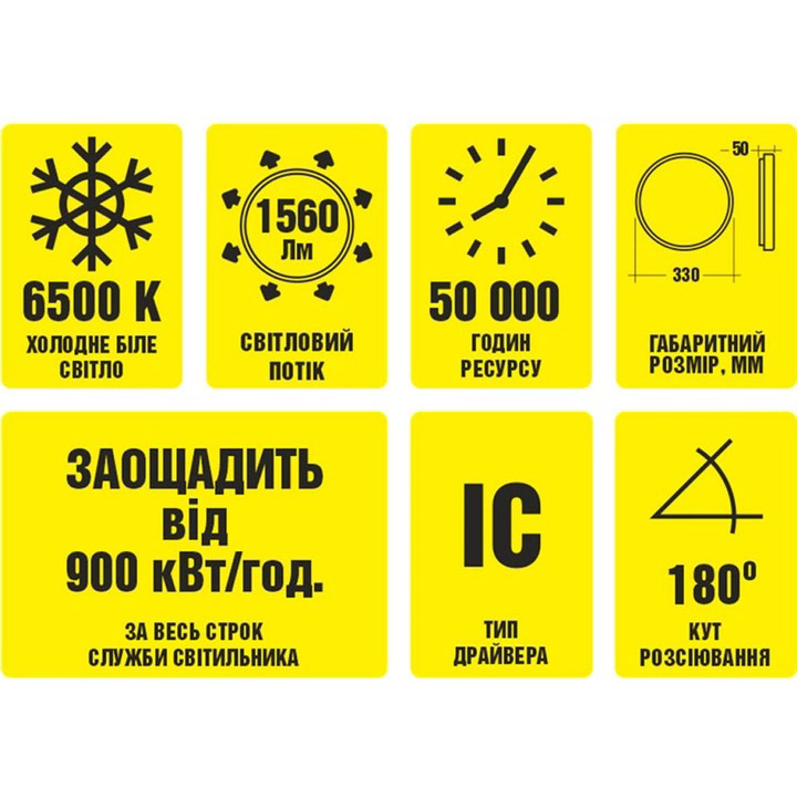 Светильник WORK'S LED WCE2017-24SL (125743) Тип питания от сети