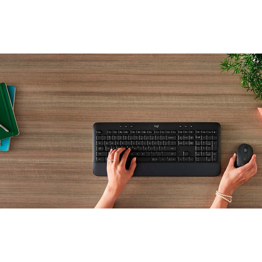 Комплект Logitech Signature MK650 Wireless Combo US Graphite (920-011004) Клас стандартна