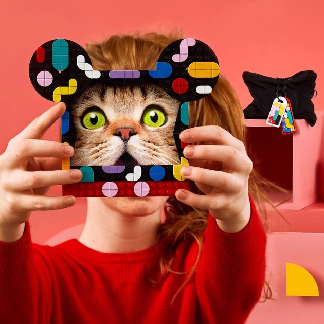 Конструктор LEGO DOTS Коробка Снова в школу с Микки и Минни Маусами 669 деталей (41964) Серия Lego Dots