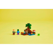 Конструктор LEGO Minecraft Приключения на болоте 65 деталей (21240)