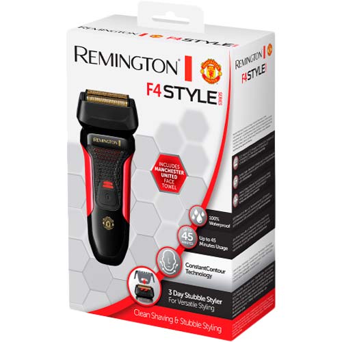 Электробритва Remington F4005 Man Utd F4 Style (41216560100) Способ бритья сухое