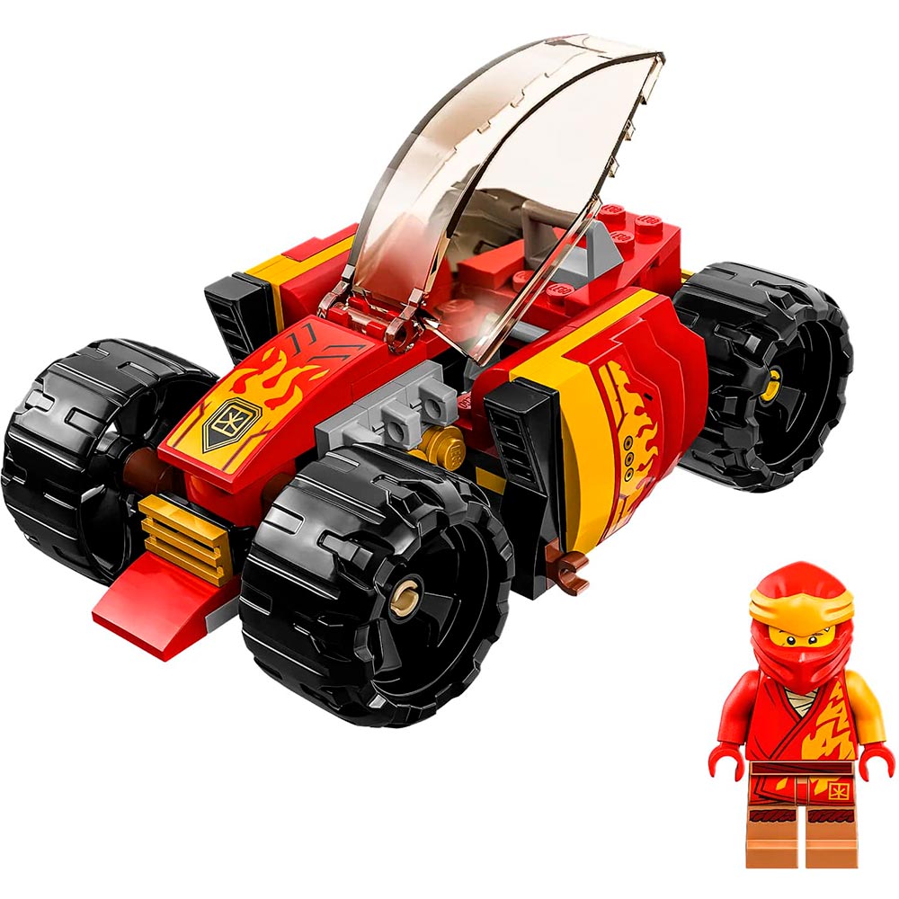 Конструктор LEGO Ninjago Гоночный автомобиль ниндзя Кая EVO 94 детали (71780) Тип транспорта гоночный автомобиль