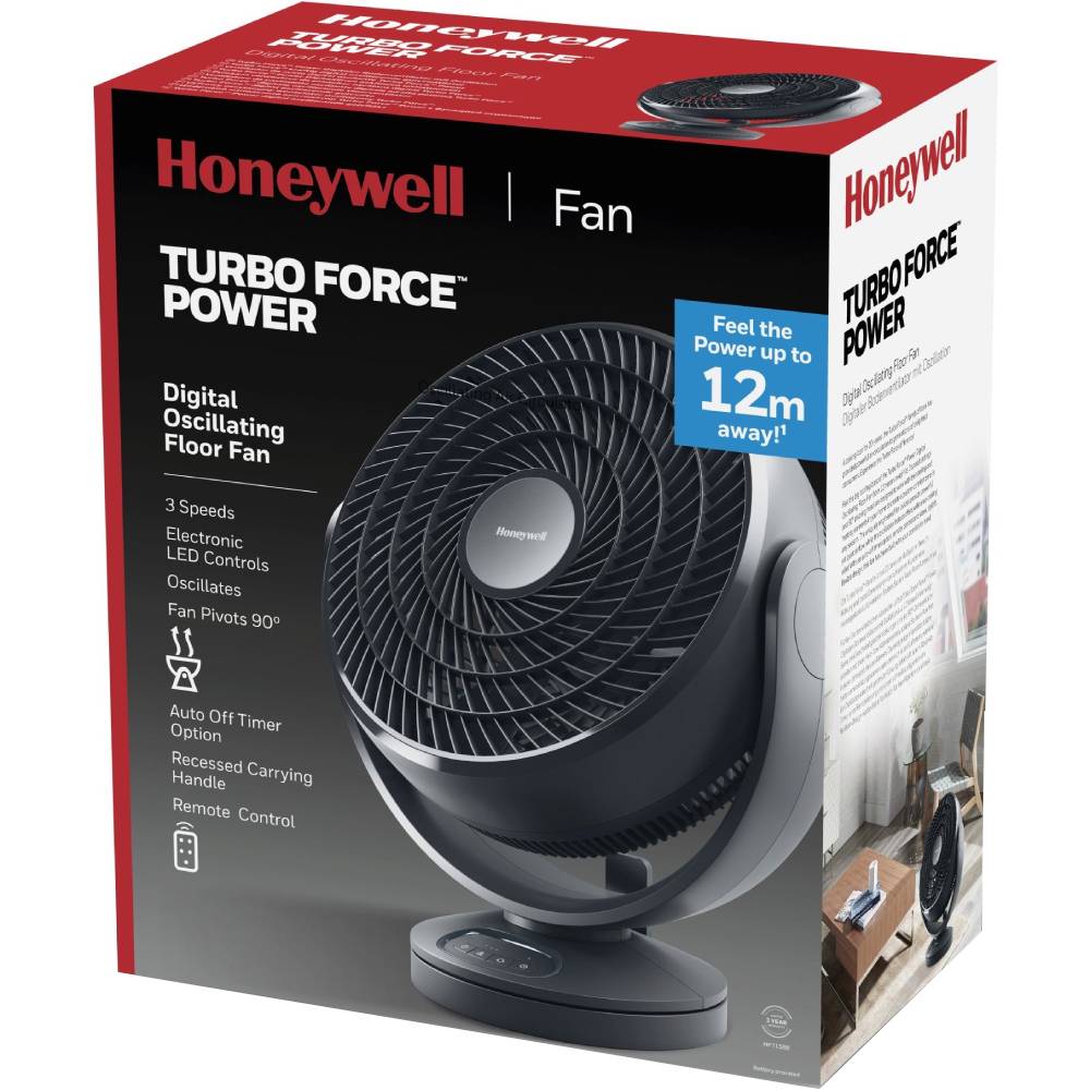 Вентилятор HONEYWELL Turbo Force HF715BE Оснащення таймер