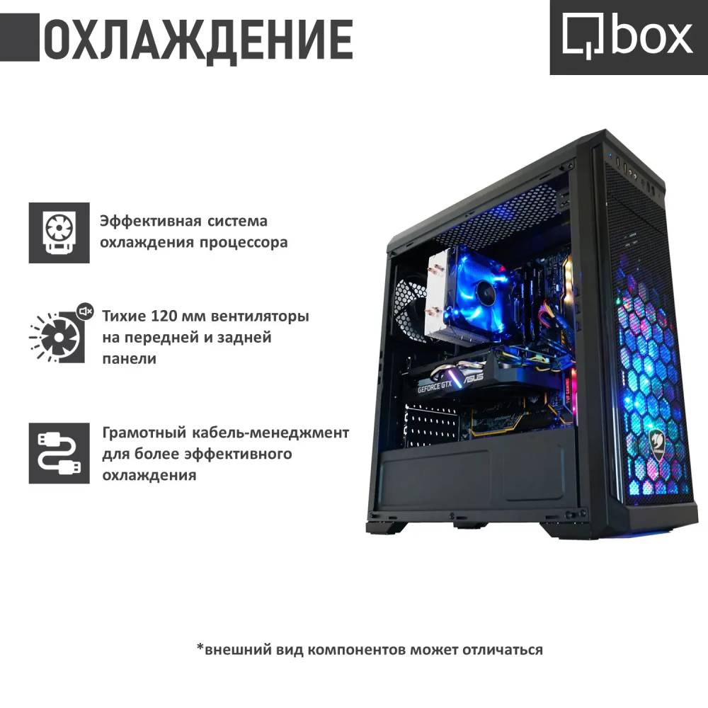 Комп'ютер QBOX I32663 Чіпсет Intel B660