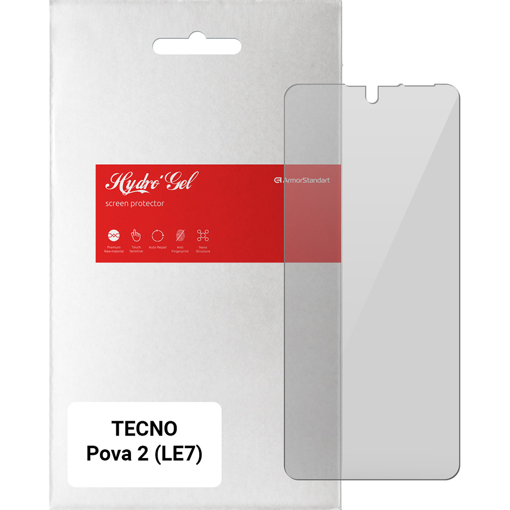 Захисна плівка ARMORSTANDART TECNO Pova 2 LE7 (ARM64658) Покриття глянець