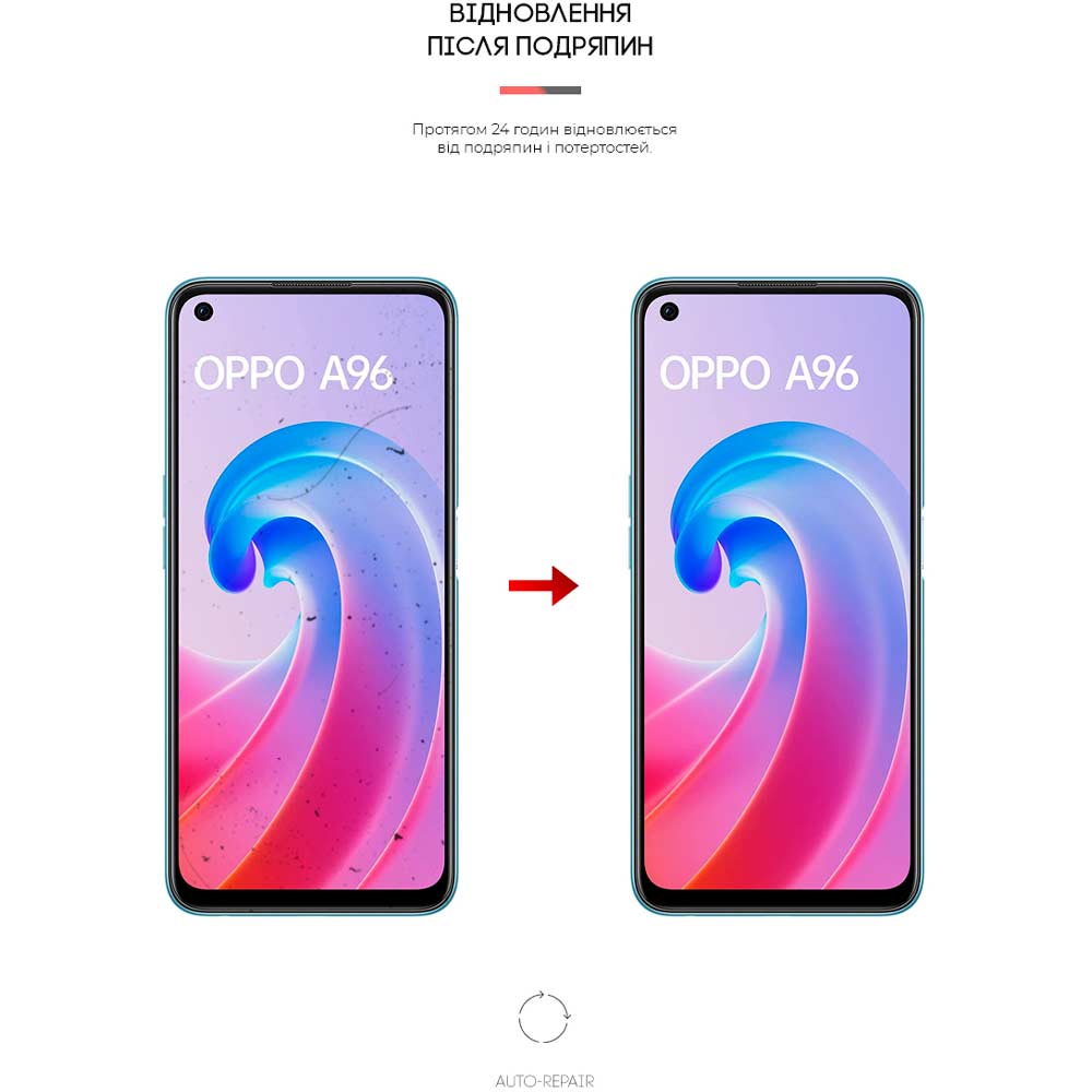 Гідрогелева плівка ArmorStandart для OPPO A96 (ARM62011) Тип плівка