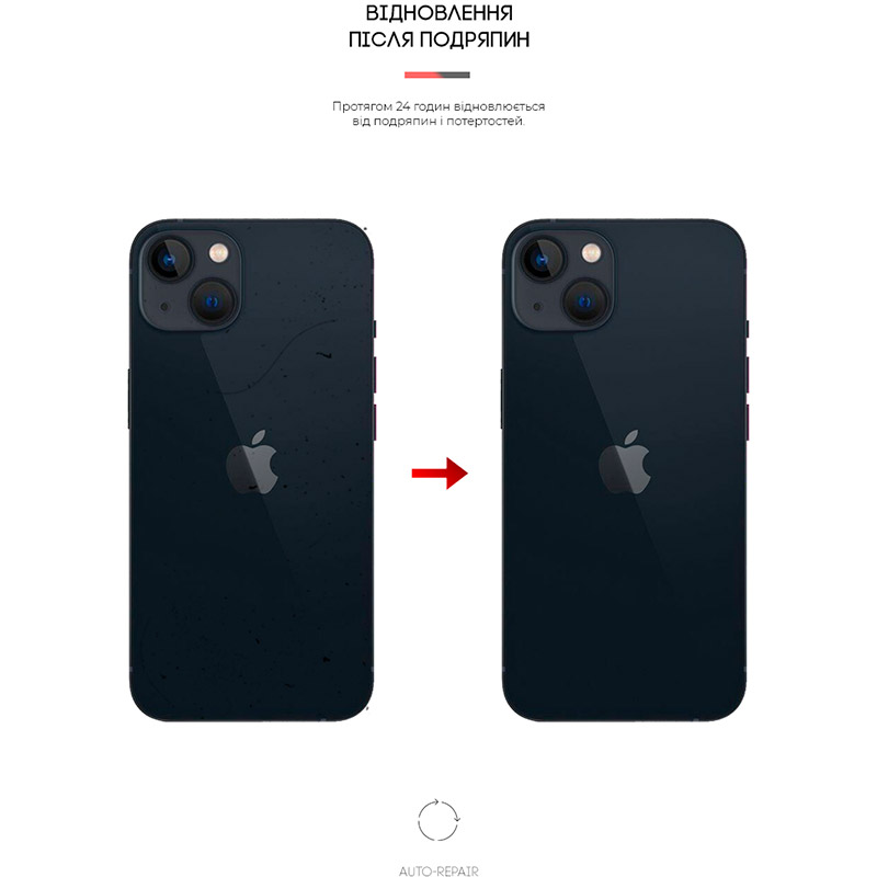 Защитная пленка на заднюю панель ARMORSTANDART для Apple iPhone 13 mini Carbone Silver (ARM61064) Тип пленка
