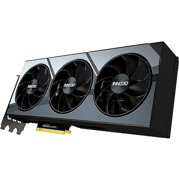 Відеокарта INNO3D GeForce RTX 4090 24GB GDDR6X X3 OC (N40903-246XX-18332989) Об'єм вбудованої пам'яті, Гб 24