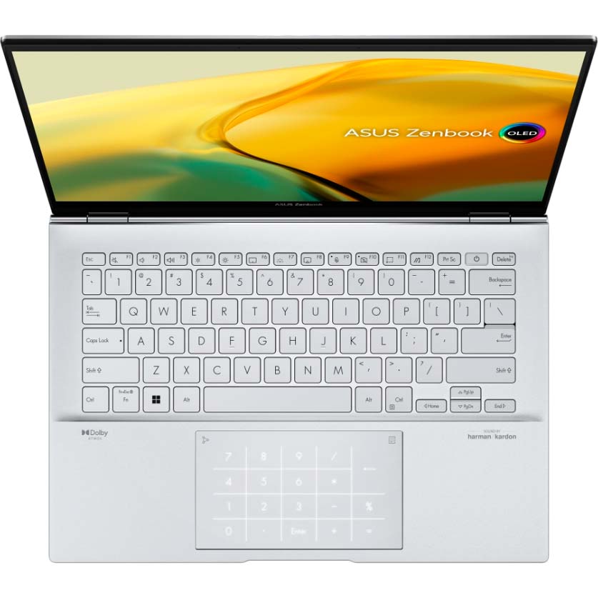 Ноутбук Asus ZenBook 14 OLED UX3402VA-KM066WS Foggy Silver (90NB10G6-M00360) Роздільна здатність дисплея 2880 x 1800