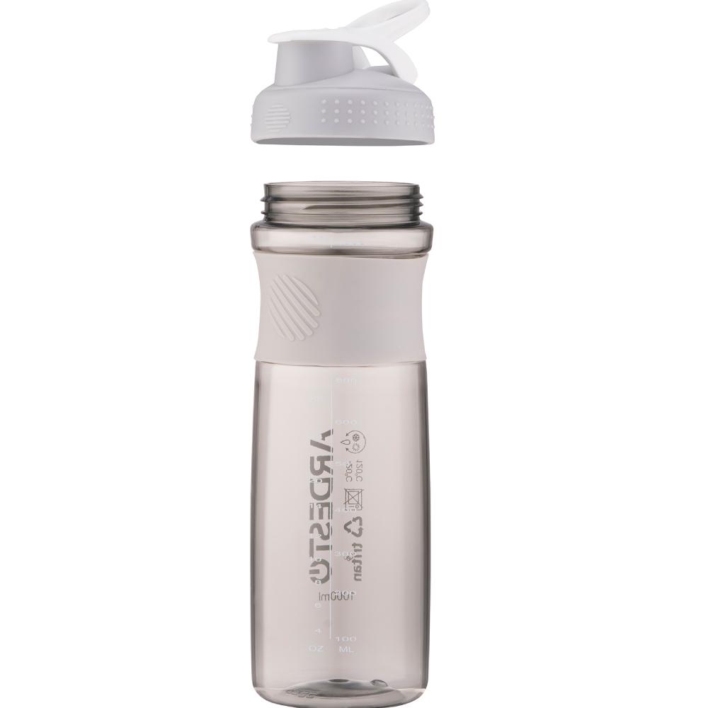 Пляшка для води ARDESTO Smart bottle 1000 мл Сіра (AR2204TG) Об'єм 1000