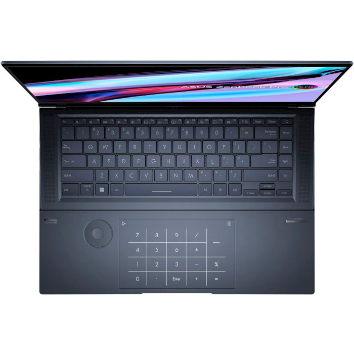 Фото Ноутбук ASUS Zenbook Pro 16X OLED  UX7602VI-MY027 Tech Black (90NB10K1-M001M0)