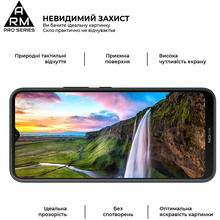 Защитное стекло ARMORSTANDART Pro для Nokia C21 Plus Black (ARM62198)