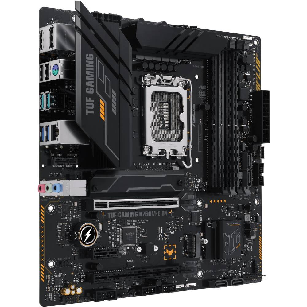 Материнская плата ASUS TUF GAMING B760M-E D4 (90MB1E90-M0EAY0) Слоты под оперативную память 2 x DDR4