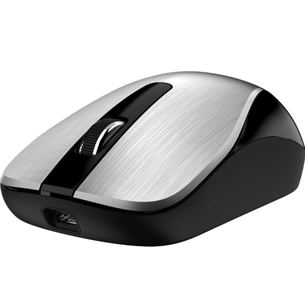 Миша GENIUS ECO-8015 Wireless Silver (31030011411) Тип підключення бездротове