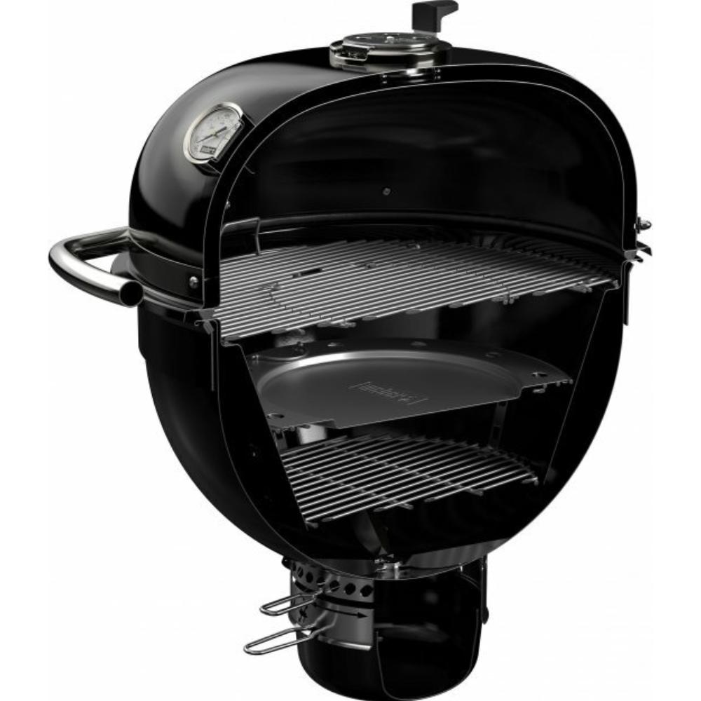 Гриль-барбекю WEBER Summit Kamado E6 61 см (18201004) Матеріал нержавіюча сталь