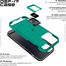 Чехол ARMORSTANDART DEF17 case для Samsung Galaxy A03 (A035) Military Green (ARM61351)