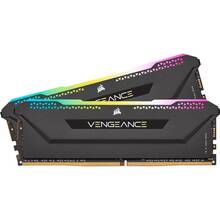 Набор CORSAIR 32Gb DDR4 3600MHz Vengeance RGB PRO SL Black (CMH32GX4M2D3600C18)