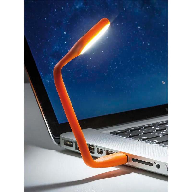 Лампа USB OPTIMA UL-001 Orange (UL-001-OR) Розмір 170 х 18 х 9.5