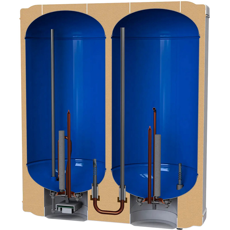 Бойлер EWT CLIMA Flach E AWH/E 80 Тип ТЭНа мокрый