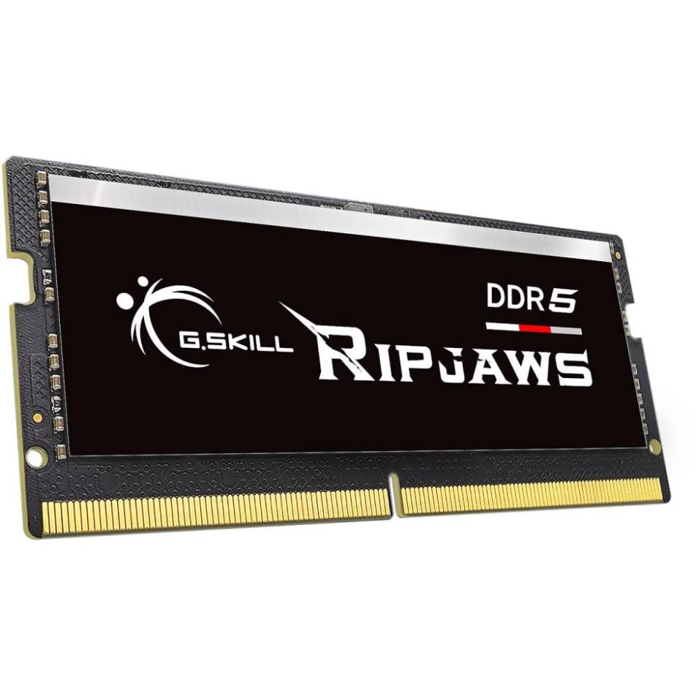 Модуль пам'яті G.SKILL SoDIMM DDR5 16GB 4800 MHz Ripjaws (F5-4800S4039A16GX1-RS) Тип DDR5