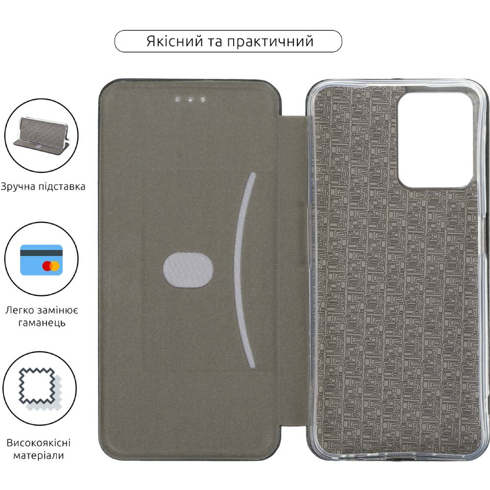 Чехол ARMORSTANDART G-Case для Realme C35 Blue (ARM62695) Тип чехол-книжка