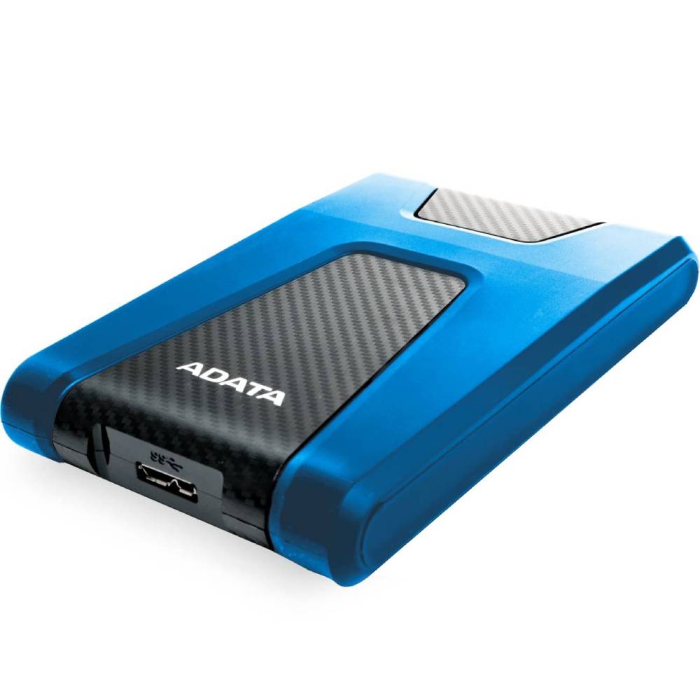 Зовнішній жорсткий диск ADATA 2.5" 2TB (AHD650-2TU31-CBL) Ємність 2 Тб