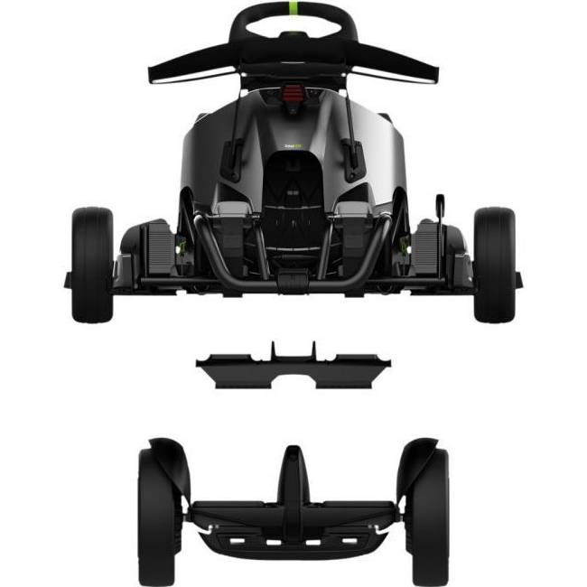 Карт SEGWAY GoKart PRO Grey/Green (AA.04.01.02.0023) Максимальная скорость, км/ч 40