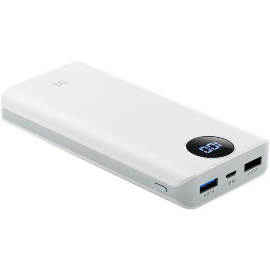 Powerbank GUSGU Xiamen Mini 80000M 20000mAh White (GB/T-35590/UA-102807)